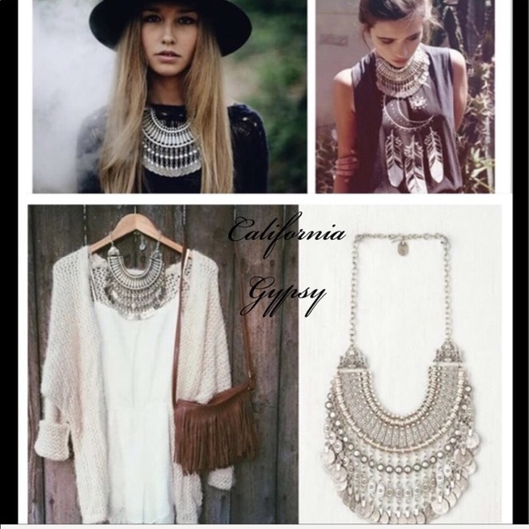 Coin Statement Necklace - Picture 4 of 9